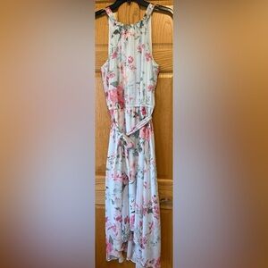 Floral High Low Dress